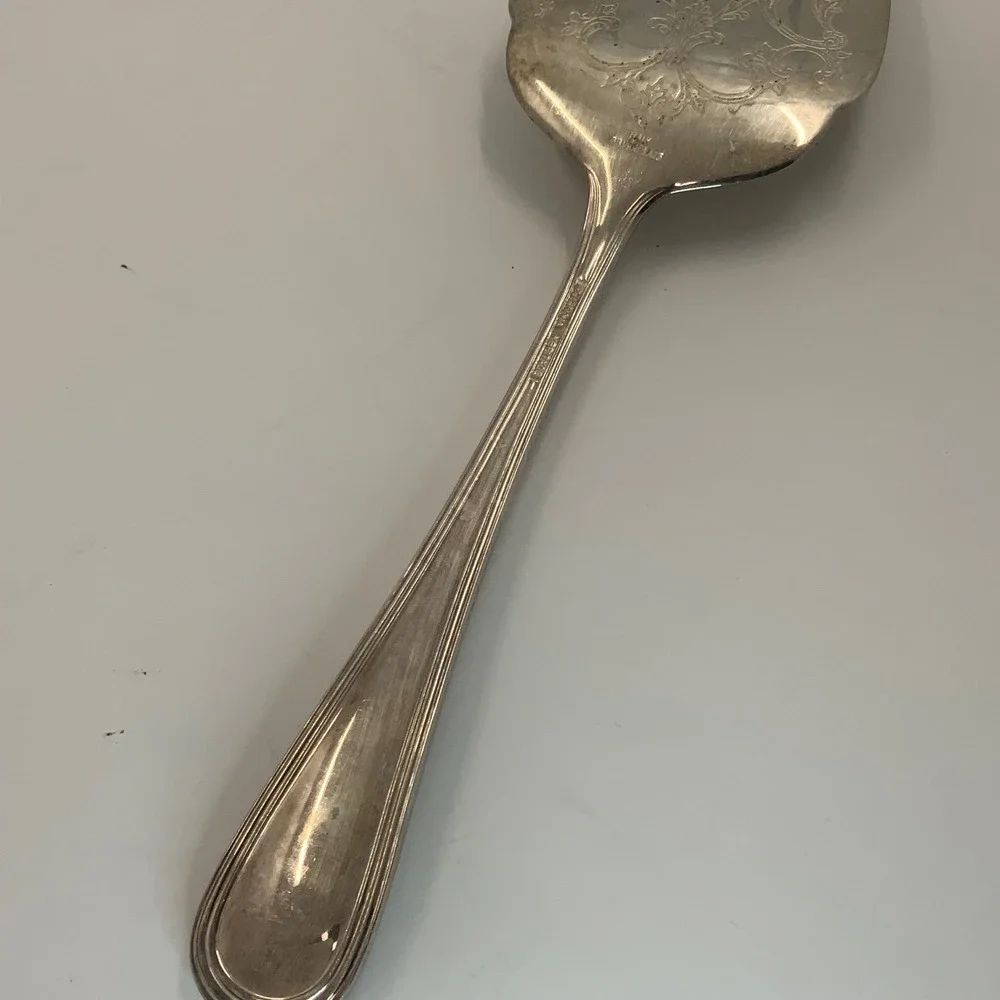 Vintage Gorham Heritage Silverplate Silver 10.5 Inch Pie Server